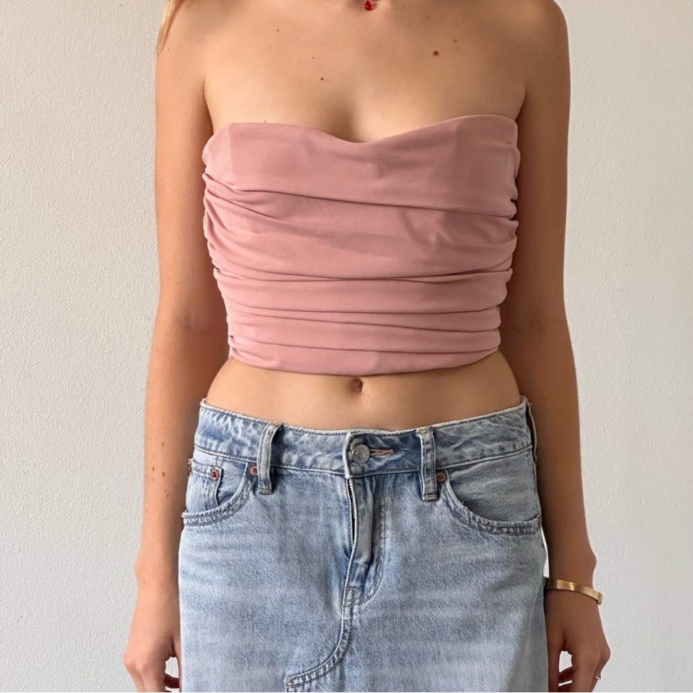 Pink corset
